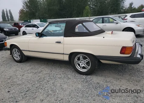 1986 Mercedes-Benz 560 Sl z USA, uszkodzony, nr VIN WDBBA48D9GA035630